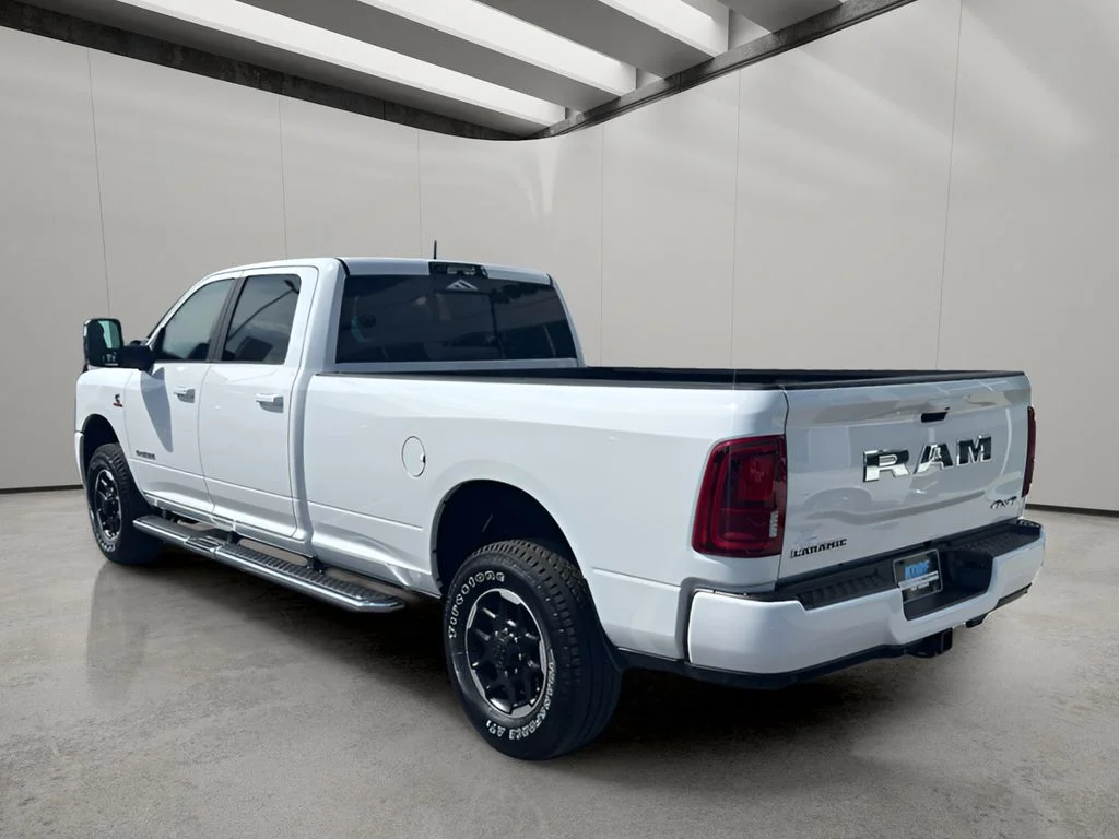 New 2026 Bright White Clear-Coat Exterior Paint RAM Laramie image 3