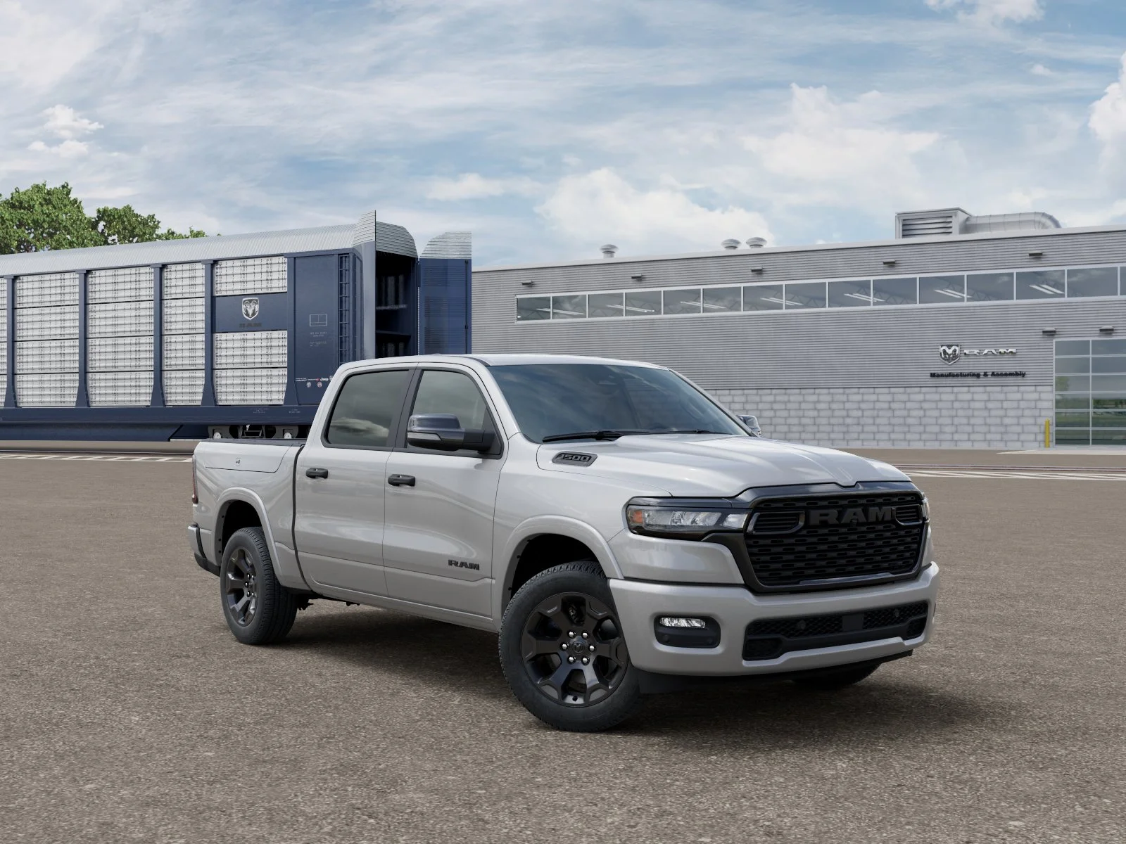 New 2026 Silver Zynith Exterior Paint RAM BIG HORN image 3
