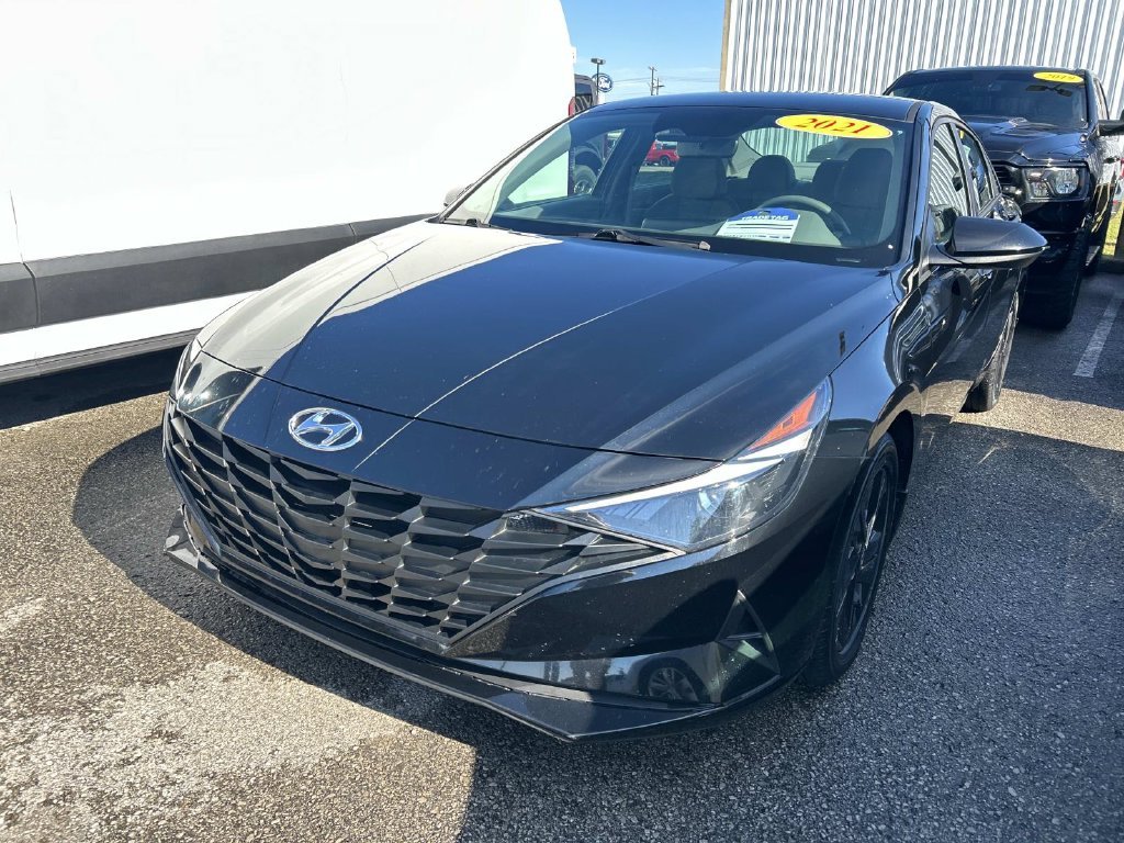 Used 2021 Phantom Black Hyundai Blue image 5