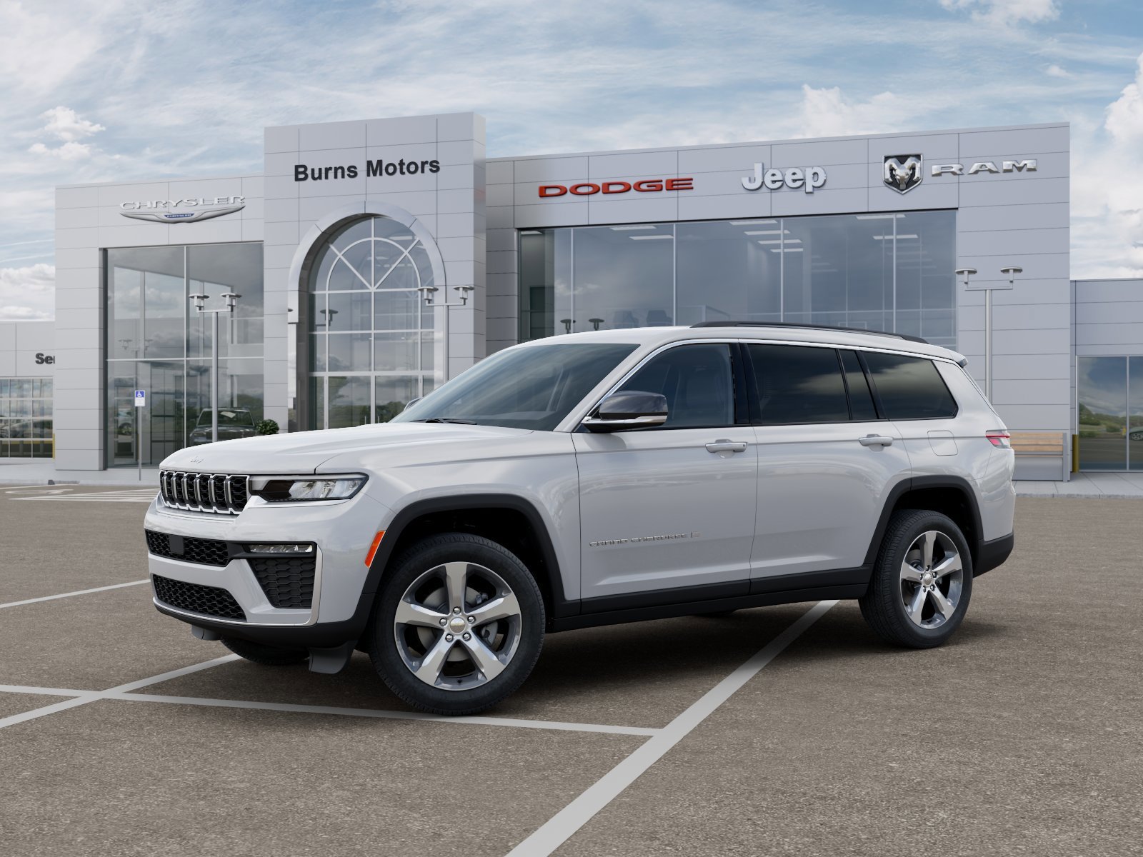 New 2026 Bright White Clear-Coat Exterior Paint Jeep Limited image 2