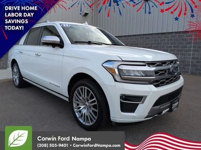 Certified Used 2023 White Metallic Ford  image 1