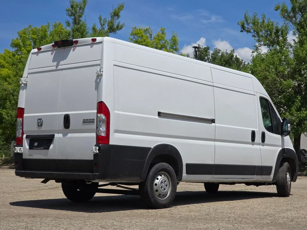 Used 2023 Bright White Clearcoat Ram High Roof image 12