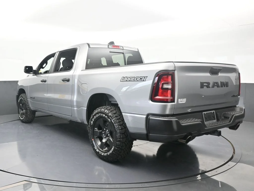 New 2026 Billet Silver Metallic Clear-Coat Exterior Paint RAM Warlock image 4