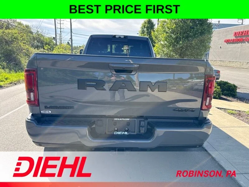 New 2026 Ceramic Gray Clear-Coat Exterior Paint RAM Laramie image 6