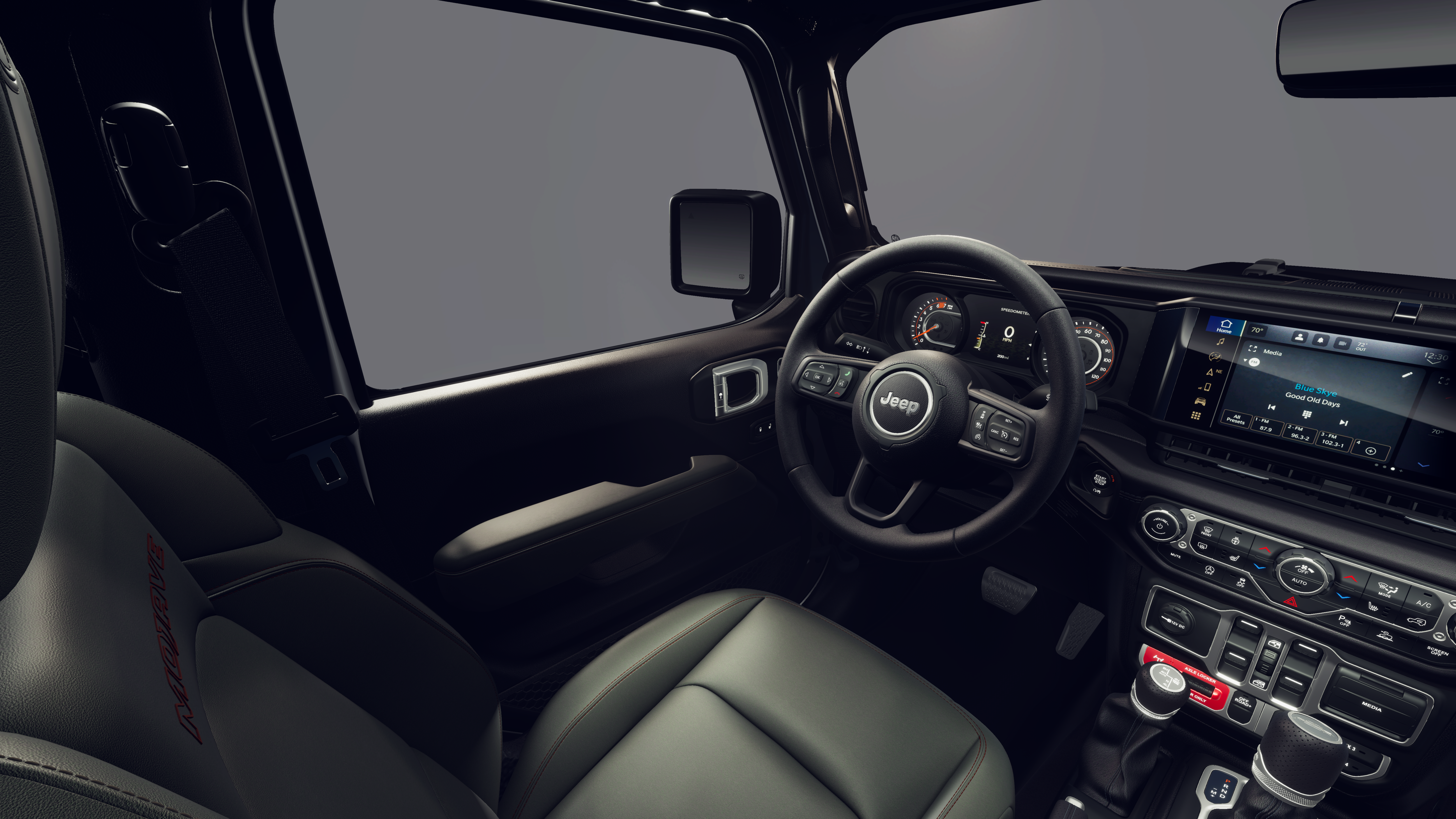 New 2026 Bright White Clear-Coat Exterior Paint Jeep Mojave image 20