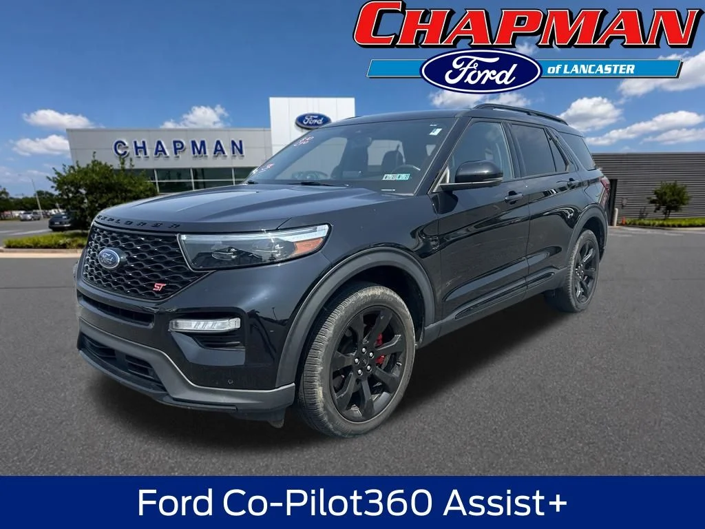Certified Used 2023 Black Metallic Ford ST image 1