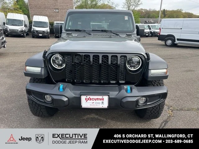 Used 2023 Gray Jeep Base 4xe image 4