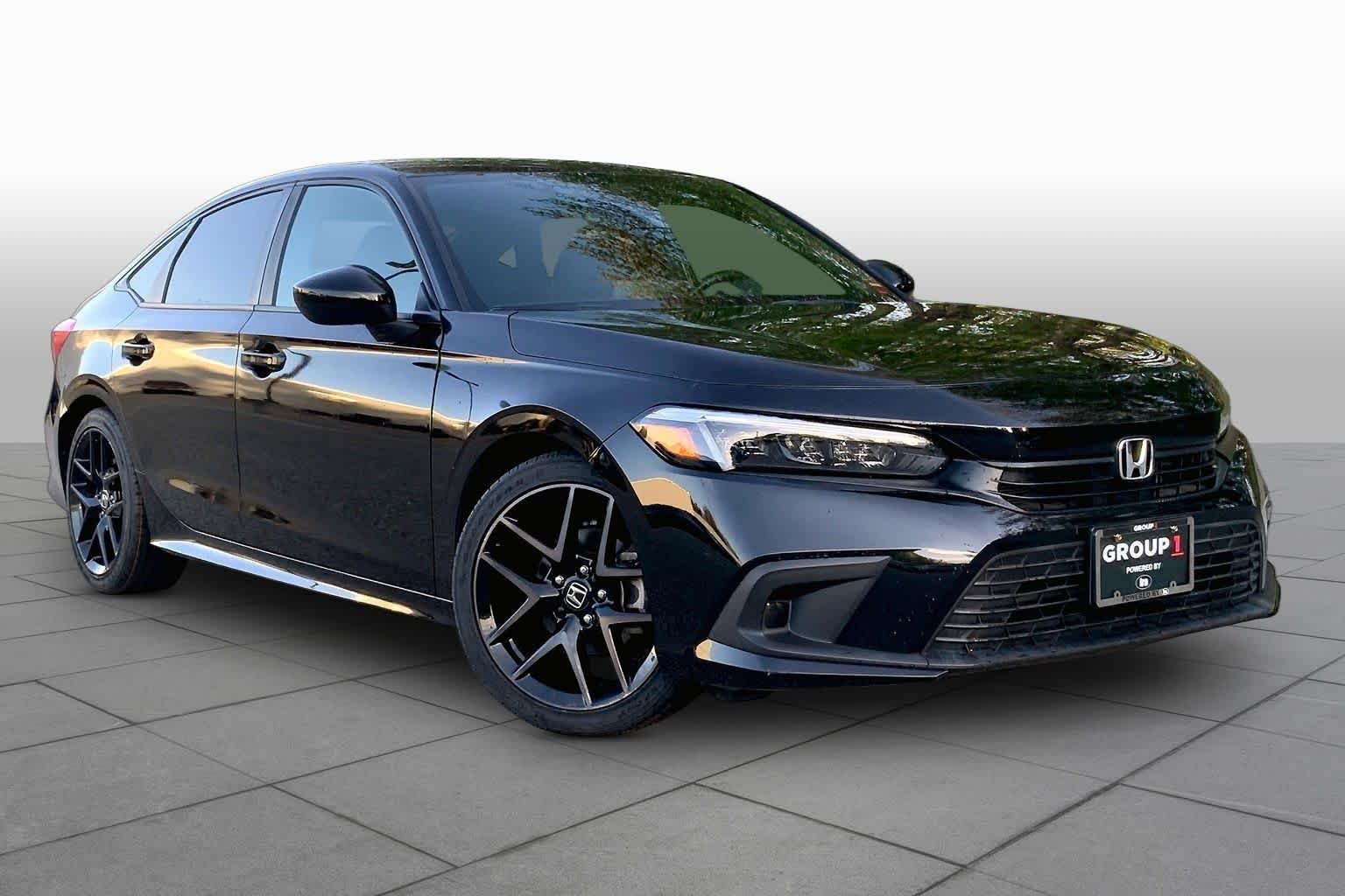 Used 2023 Crystal Black Pearl Honda Sport image 3
