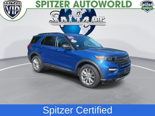 Used 2022 Blue Ford XLT image 2