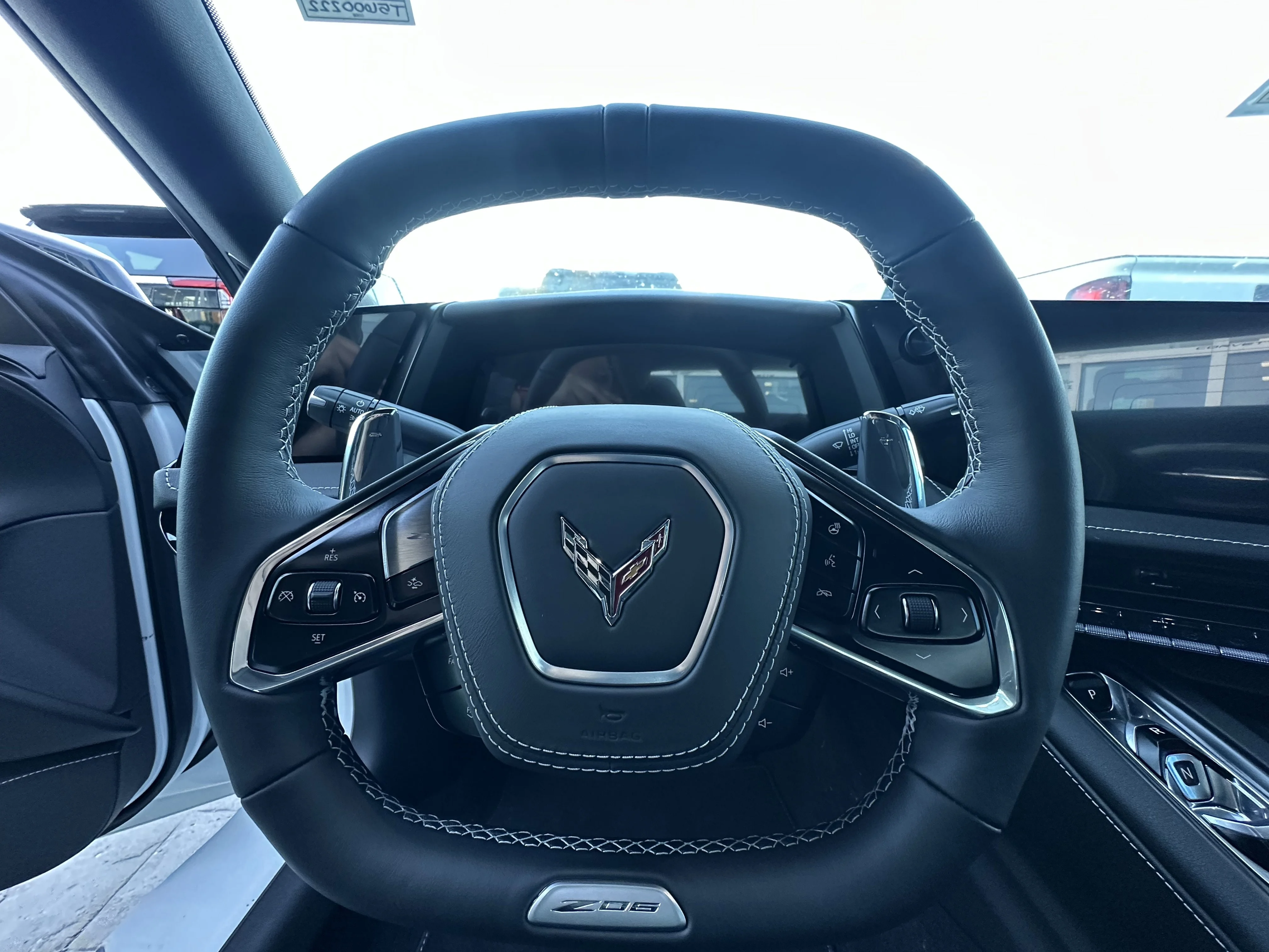 New 2026 Arctic White Chevrolet 2LZ Z06 image 9