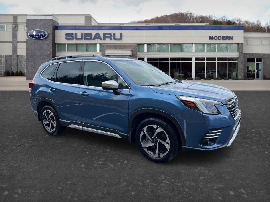 Used 2022 Horizon Blue Pearl Subaru Touring image 3