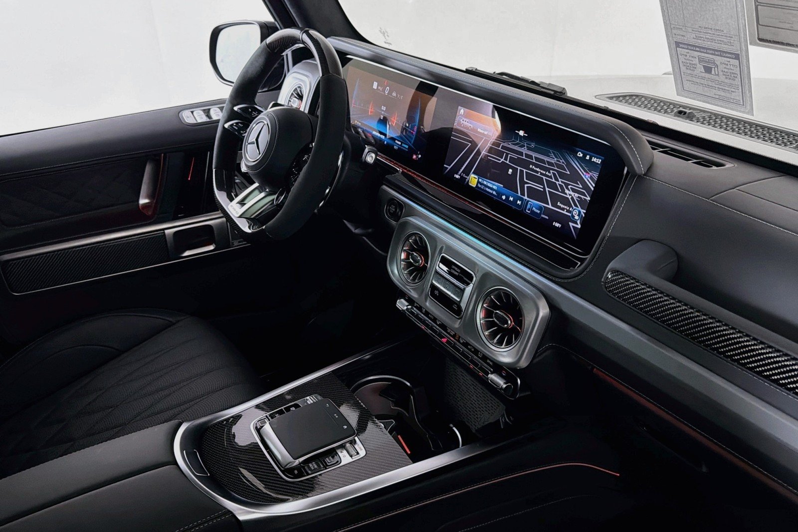 New 2027 MANUFAKTUR Night Black magno Mercedes-Benz AMG® G 63 SUV image 15