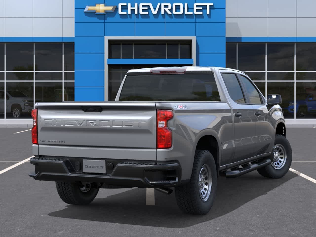 New 2026 Sterling Gray Metallic Chevrolet WT image 4