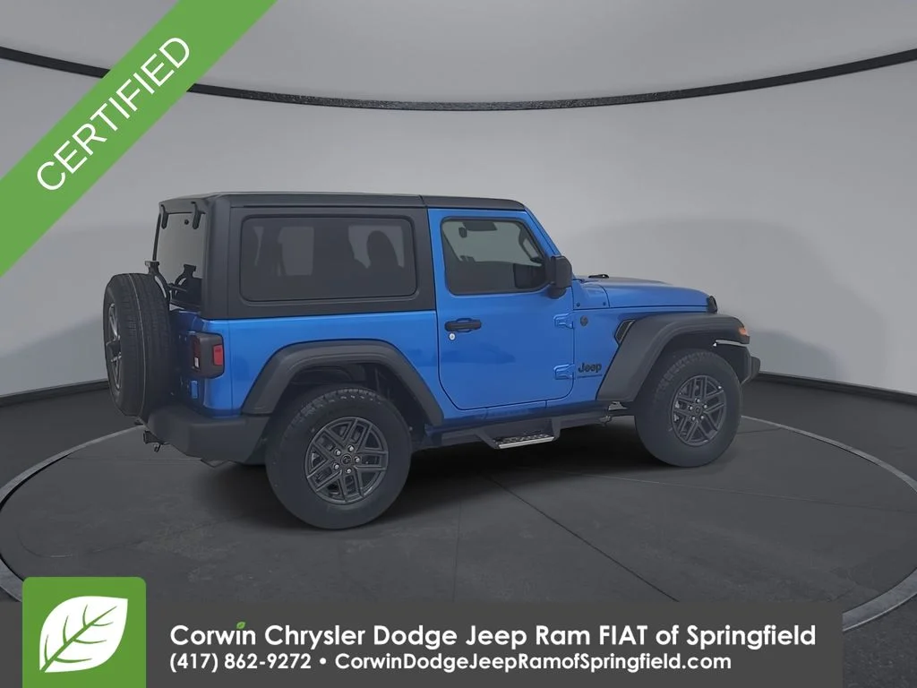 Certified Used 2024 Blue Jeep Sport S image 5