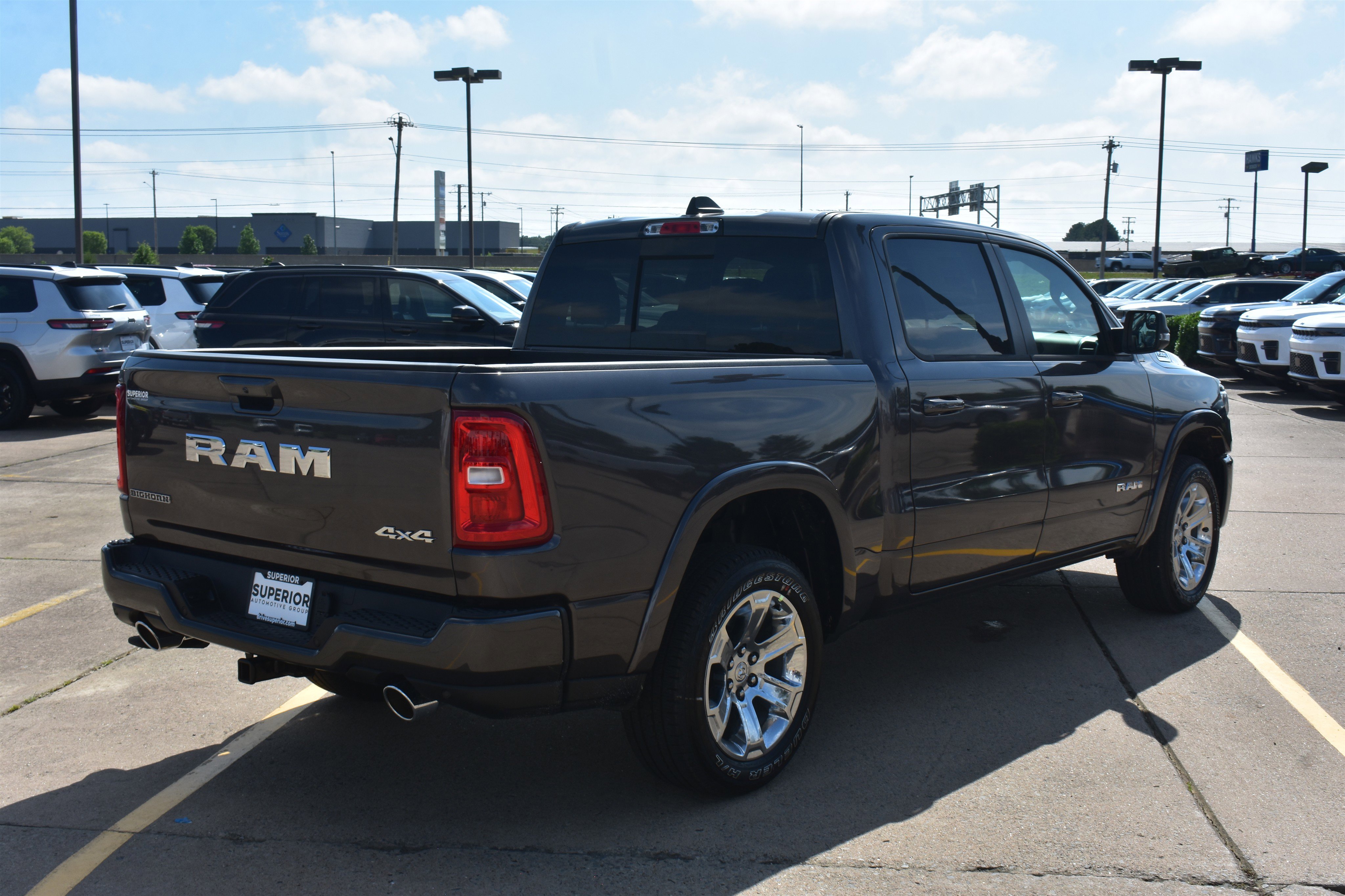 New 2026 Granite Crystal Metallic Clear-Coat Exterior Paint RAM Big Horn image 5
