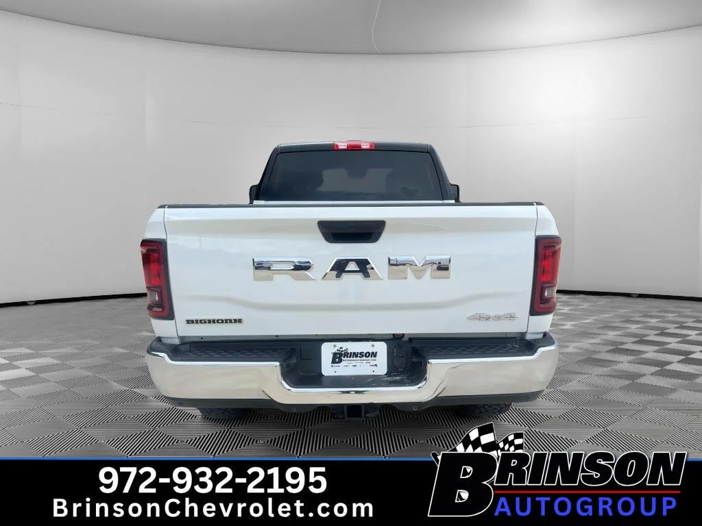 Used 2025 Bright White Clearcoat Ram Big Horn image 5