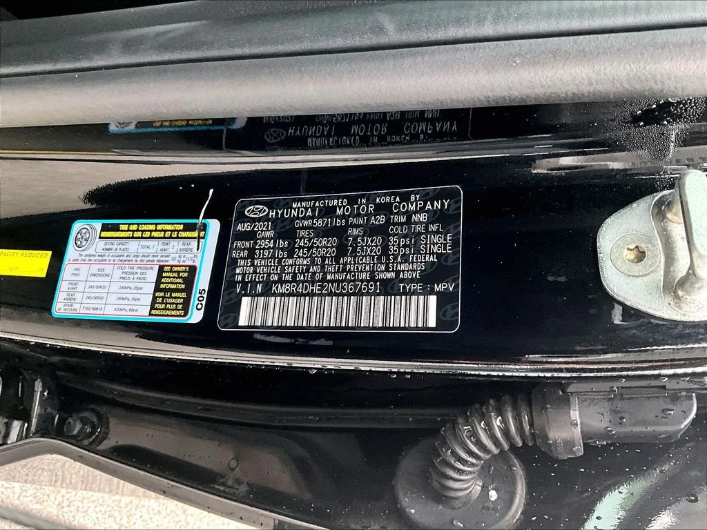 Used 2022 Black Hyundai SEL image 36