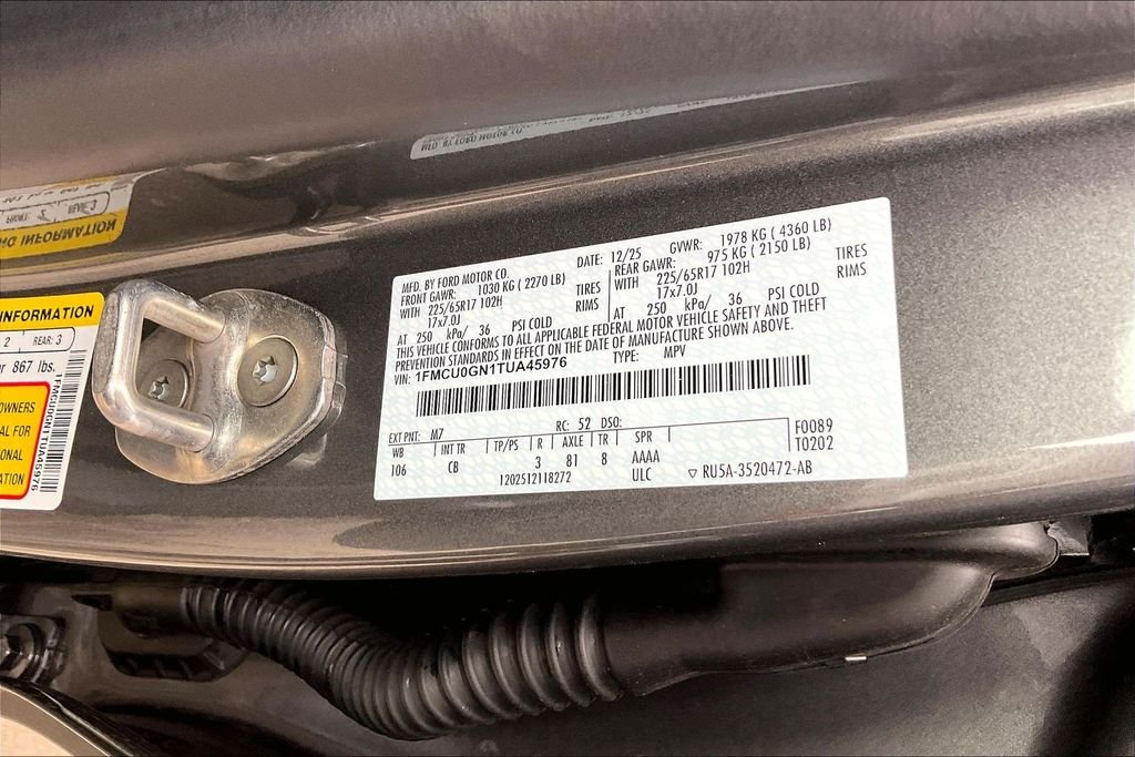 New 2026 Carbonized Gray Metallic Ford Active image 11