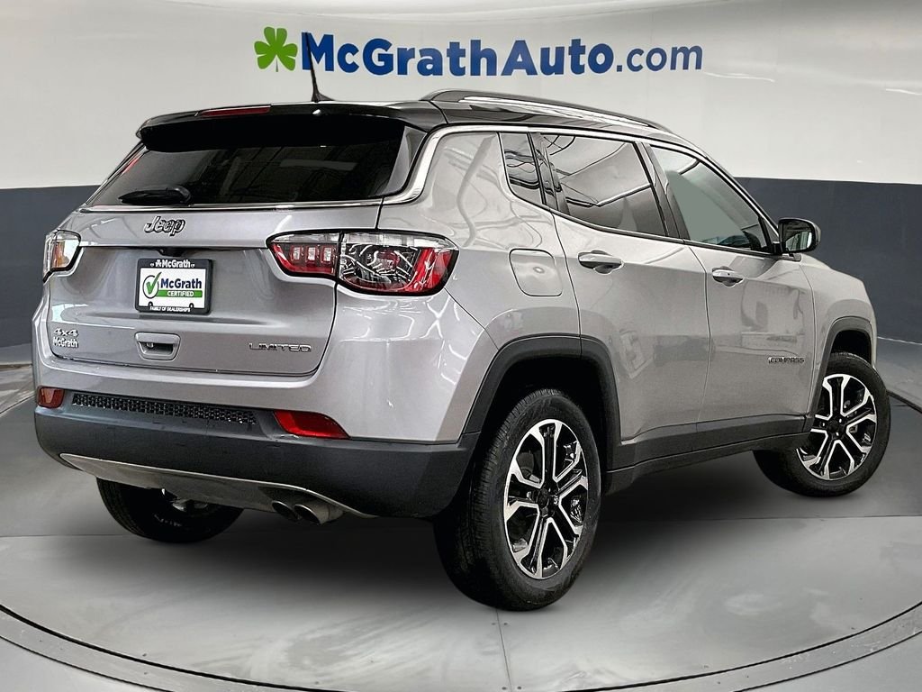 Used 2022 Silver Jeep Limited image 16
