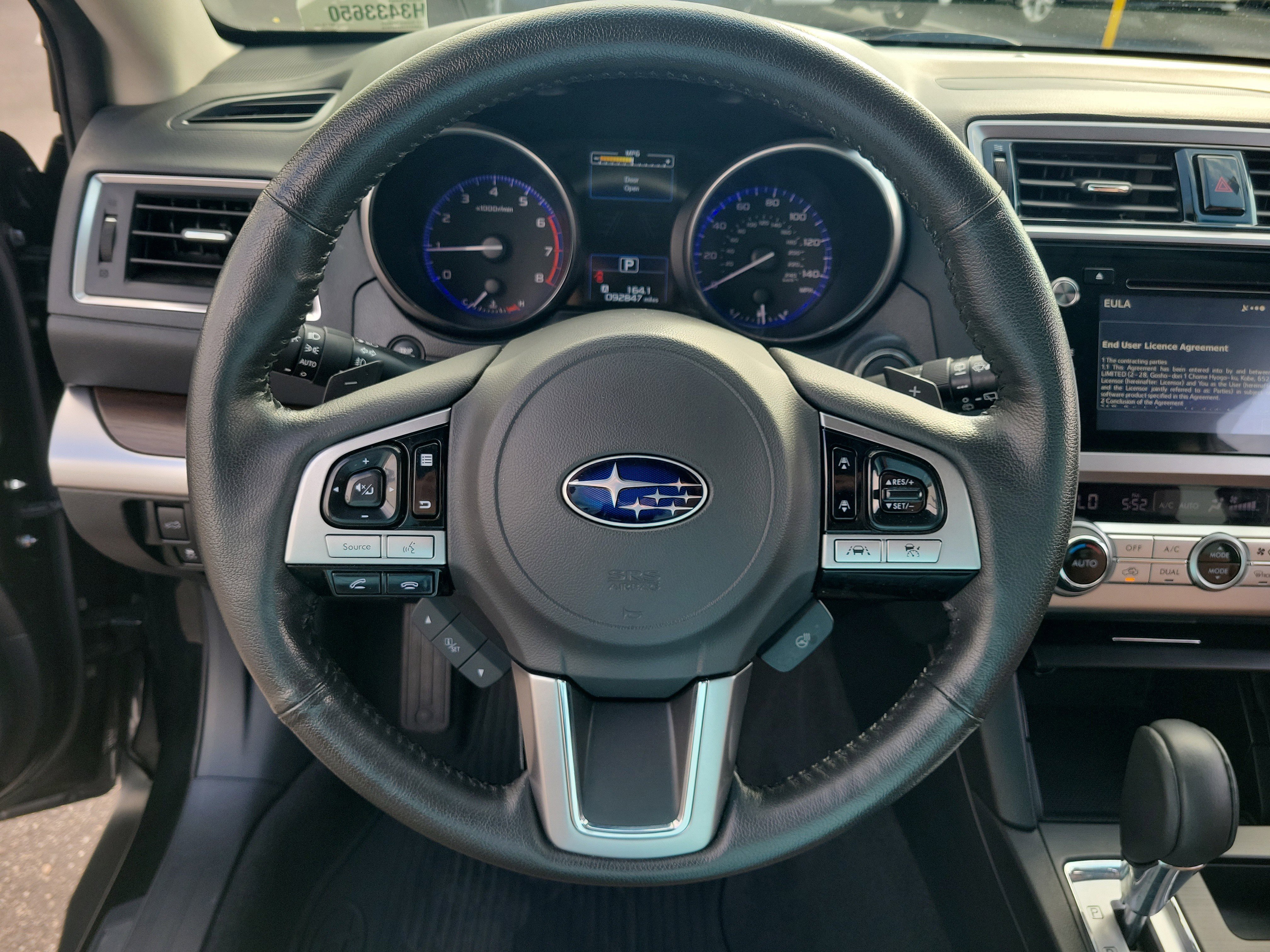 Used 2017 Crystal Black Silica Subaru Touring image 23