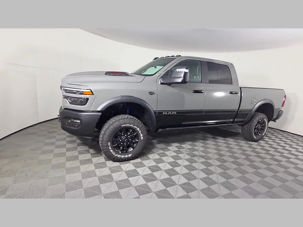 New 2027 Ceramic Gray Clear-Coat Paint RAM Power Wagon Hemi image 15