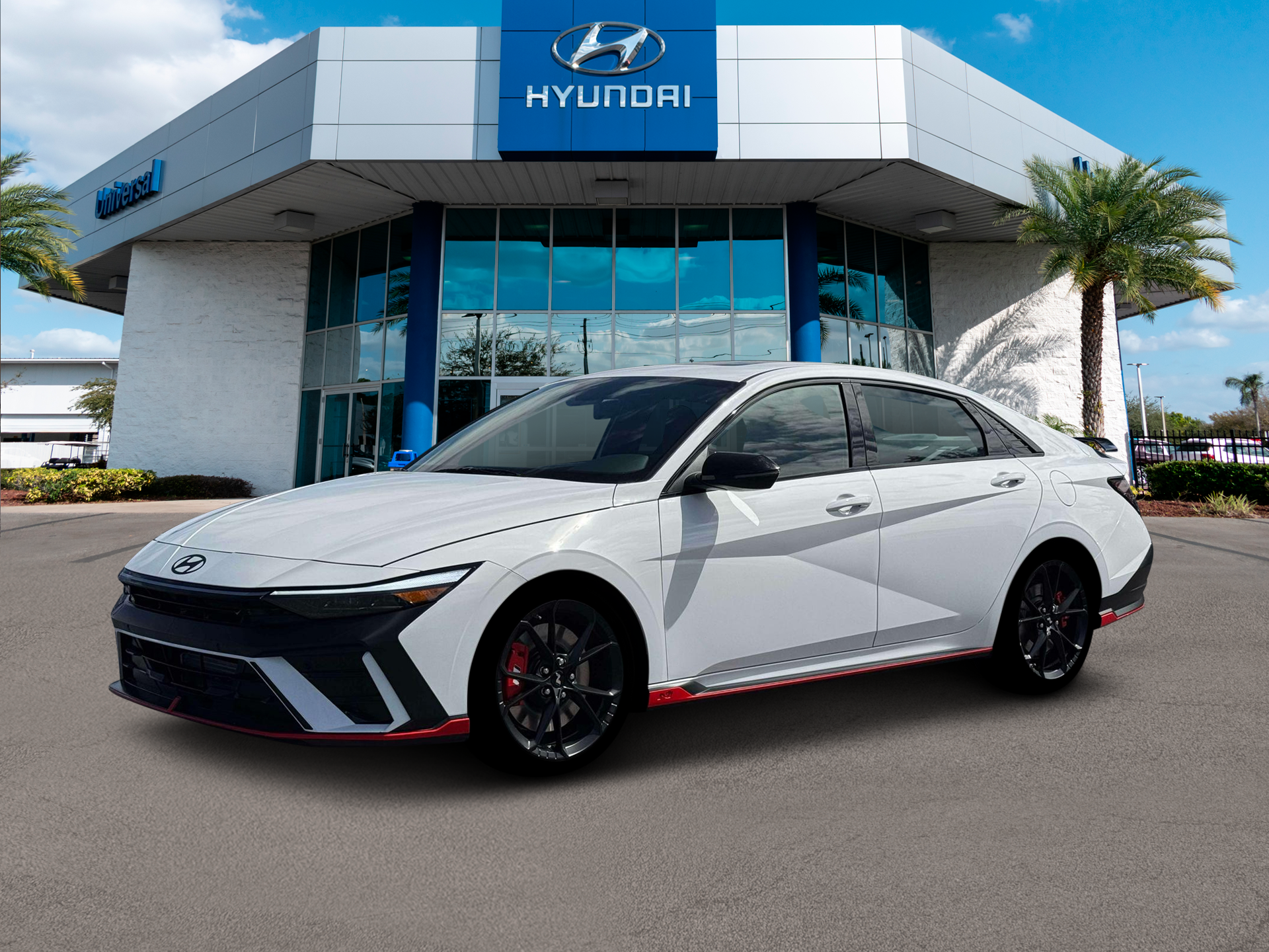 New 2026 White Hyundai Sedan image 2