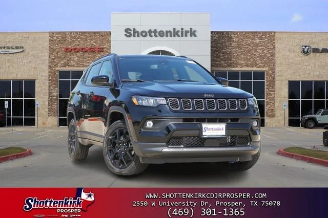 New 2026 Diamond Black Crystal Pearl-Coat Exterior Paint Jeep Latitude image 1
