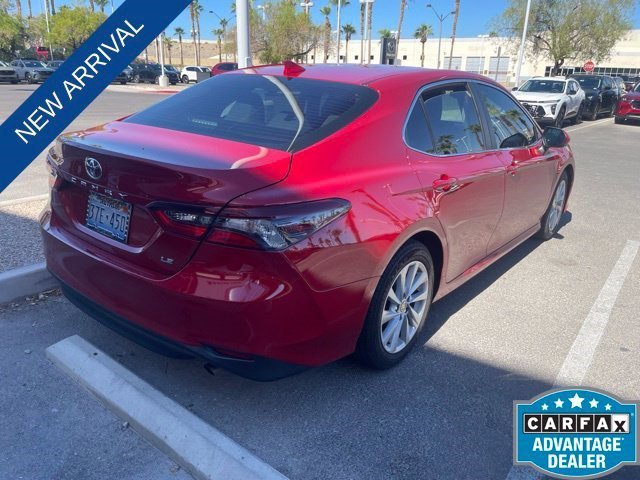 Used 2023 Supersonic Red Toyota LE image 5