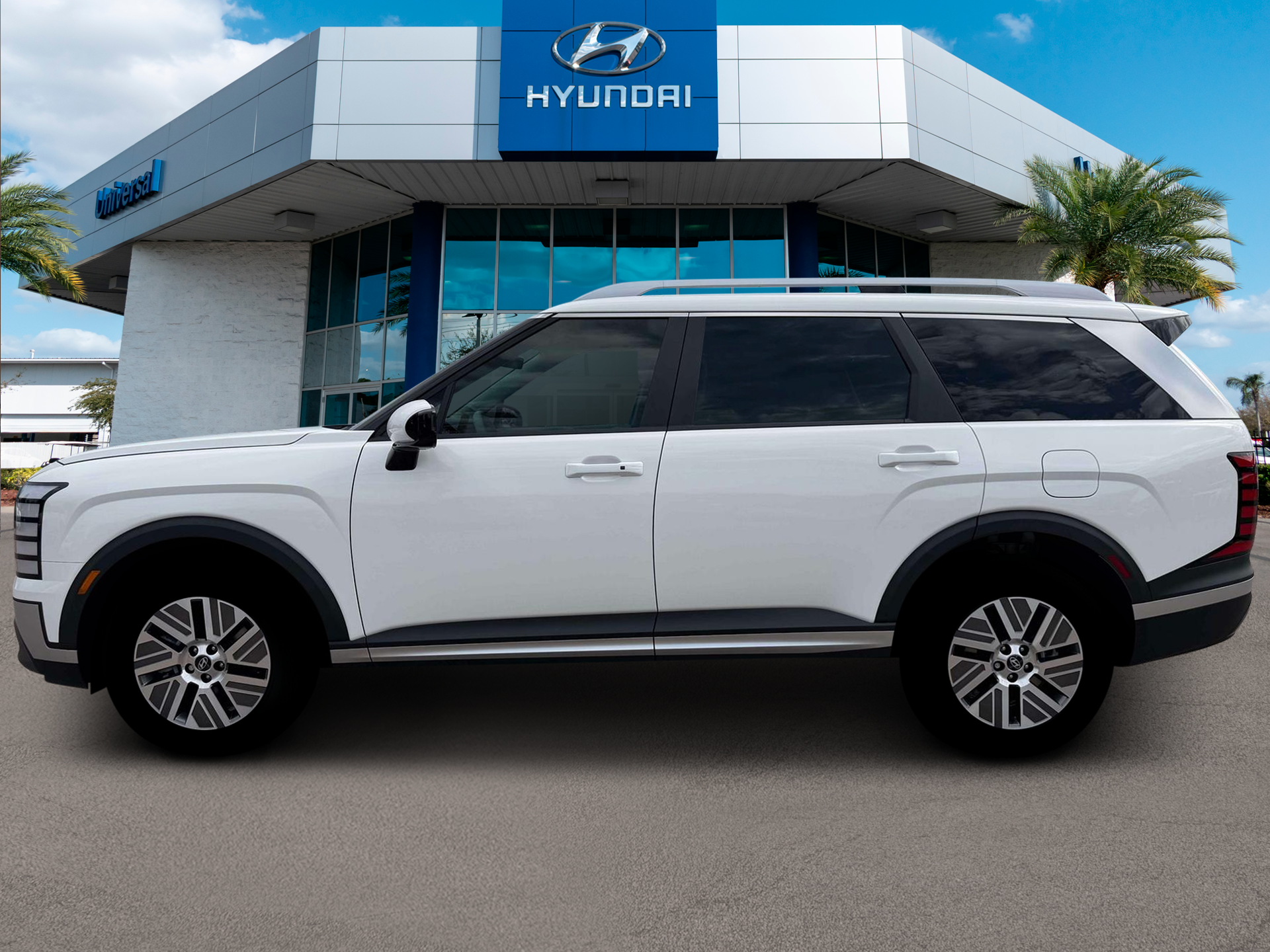 New 2026 White Hyundai Blue SEL 8P image 3