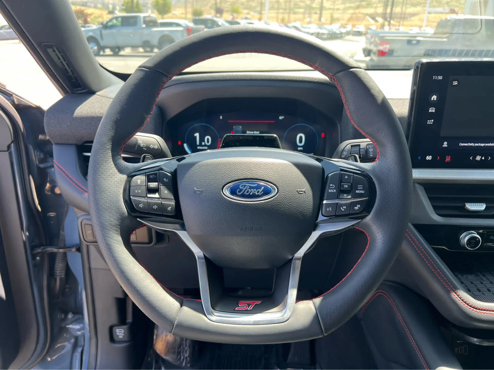 Certified Used 2025 Vapor Blue Metallic Ford ST image 36