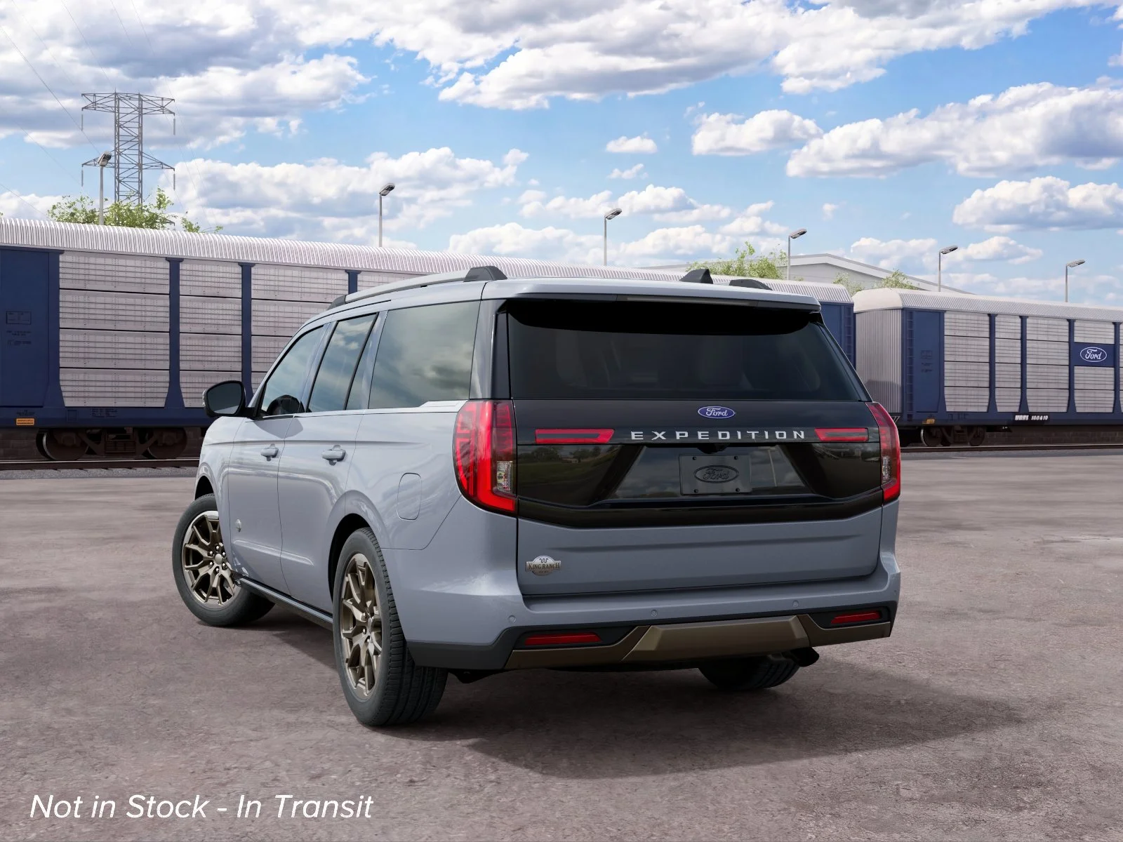 New 2027 Glacier Gray Metallic Tri-Coat Ford King Ranch® image 8