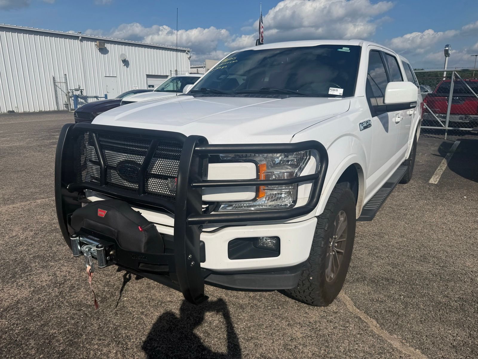 Used 2020 White Ford Lariat image 3