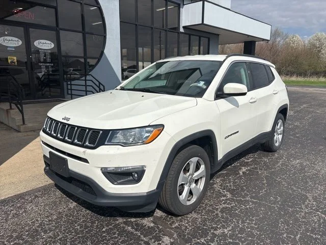 Used 2018 Jeep Compass Latitude with VIN 3C4NJCBB5JT193995 for sale in Auburn, IN