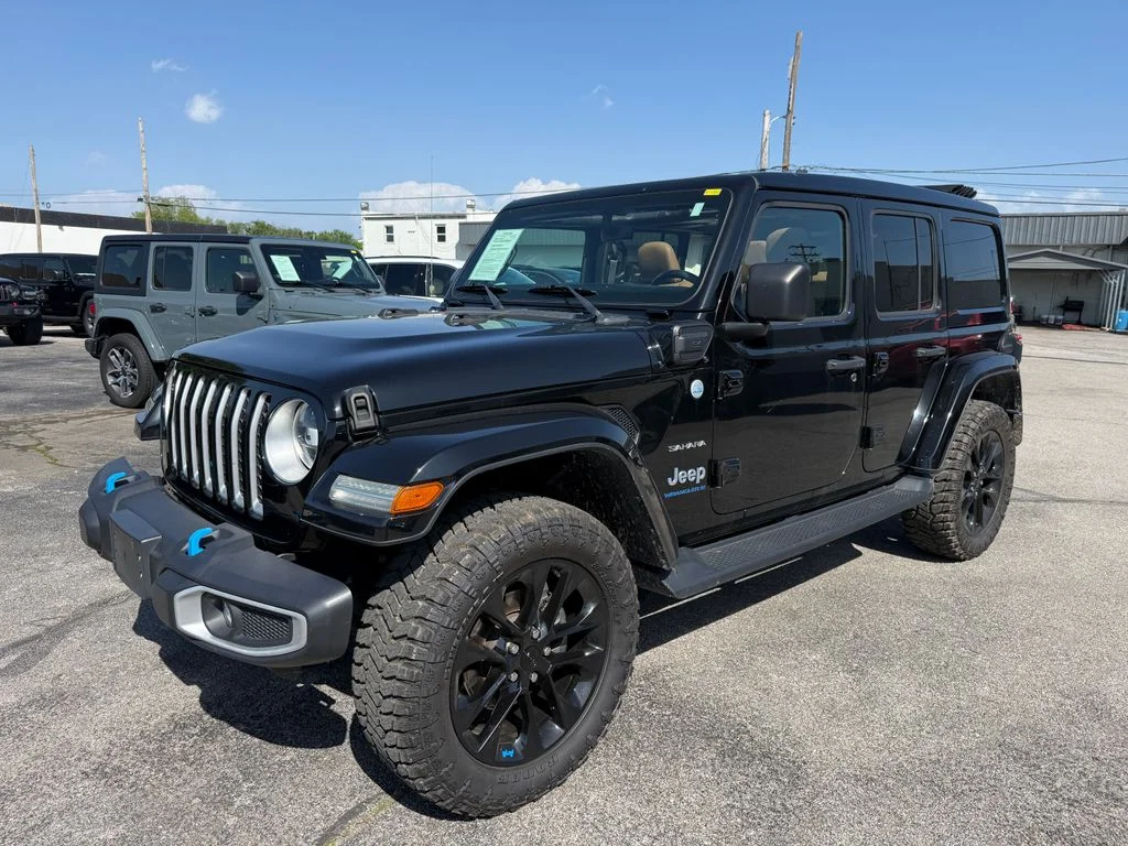 Used 2023 Black Jeep Sahara 4xe image 30