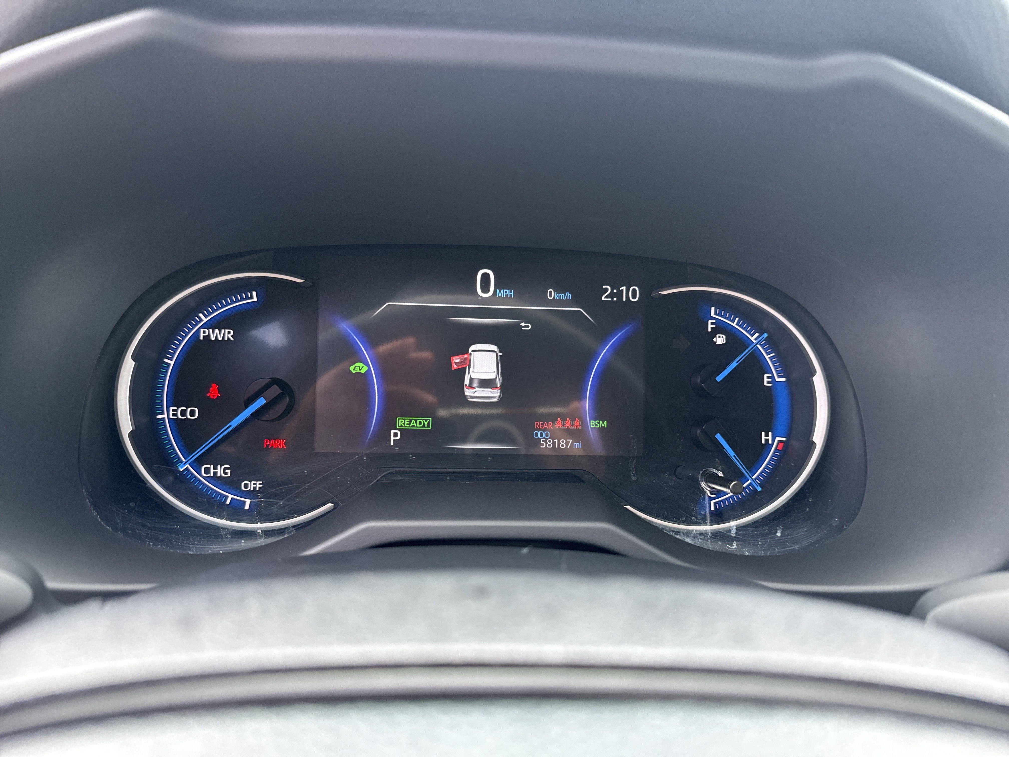 Used 2024 White Toyota Hybrid XLE image 25