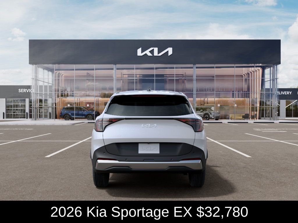 New 2026 Glacial White Pearl Kia EX image 6