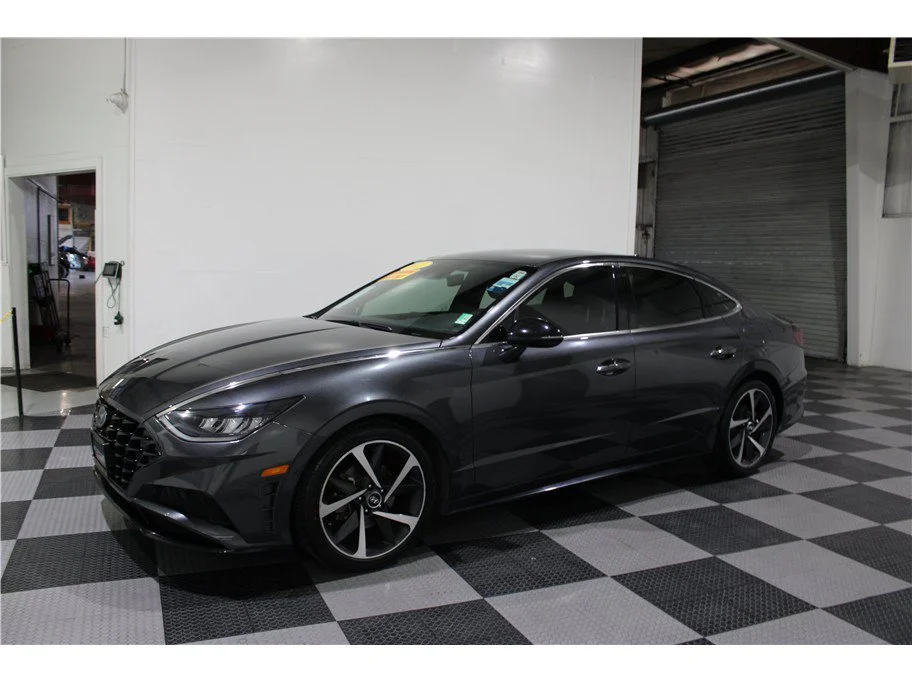 Used 2021 Portofino Gray Hyundai SEL Plus image 7