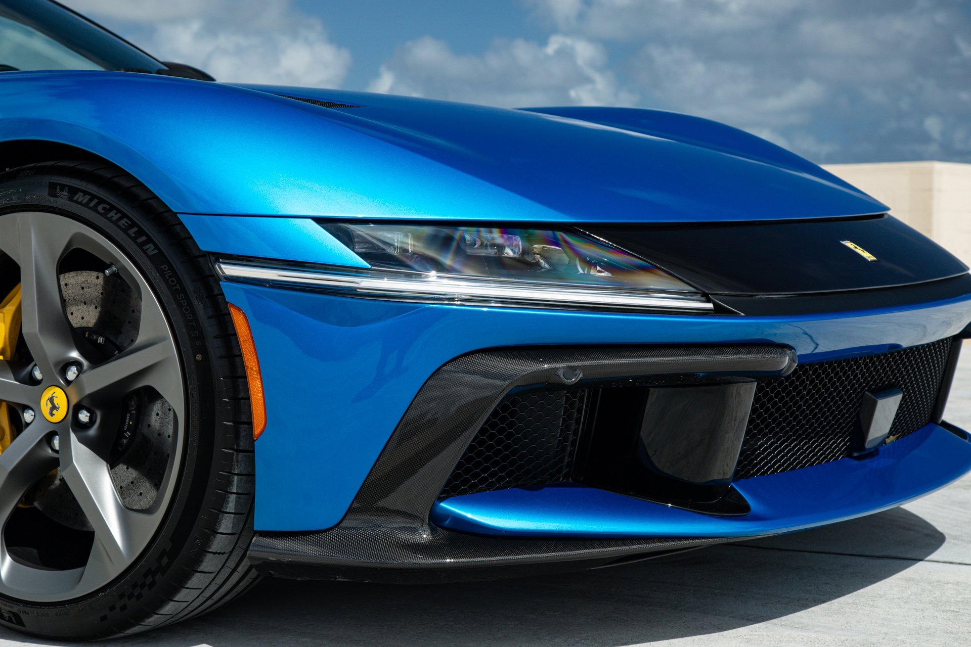 Certified Used 2025 Blue Ferrari  image 19