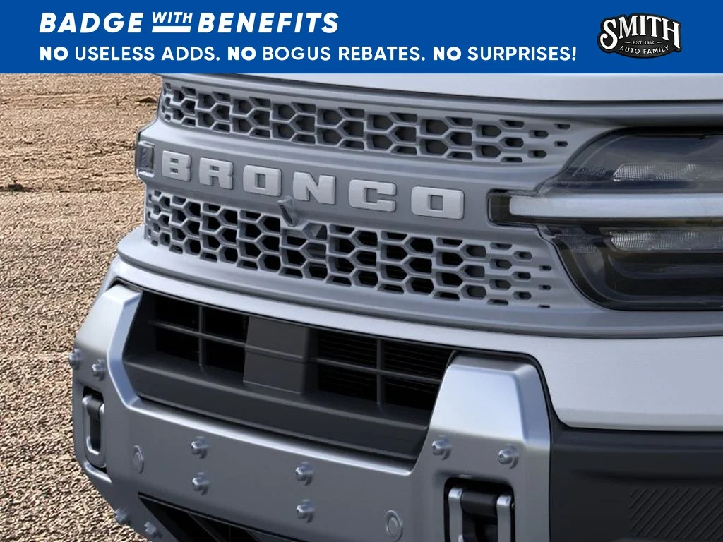 New 2026 Space White Metallic Ford Badlands® image 18
