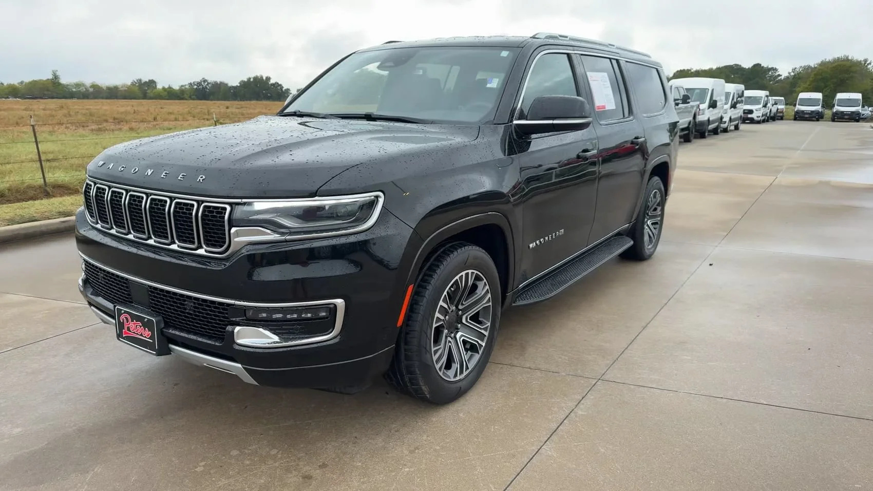 Used 2024 Diamond Black Crystal Pearlcoat Jeep Series II image 5