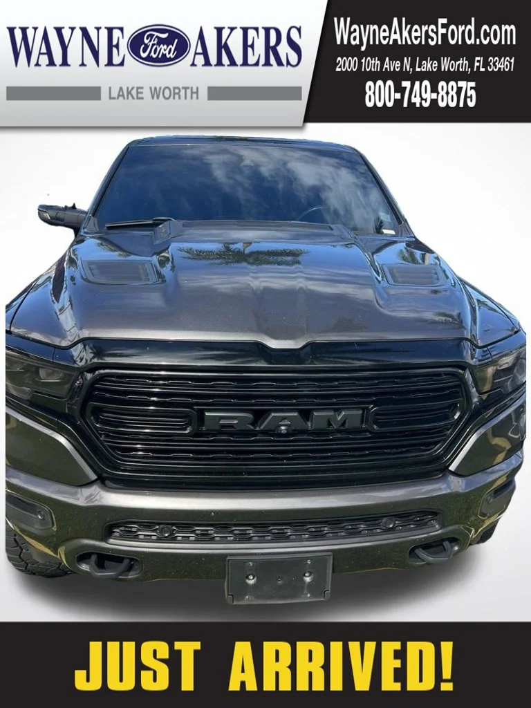 Used 2021 Granite Crystal Clearcoat Metallic Ram Limited image 1