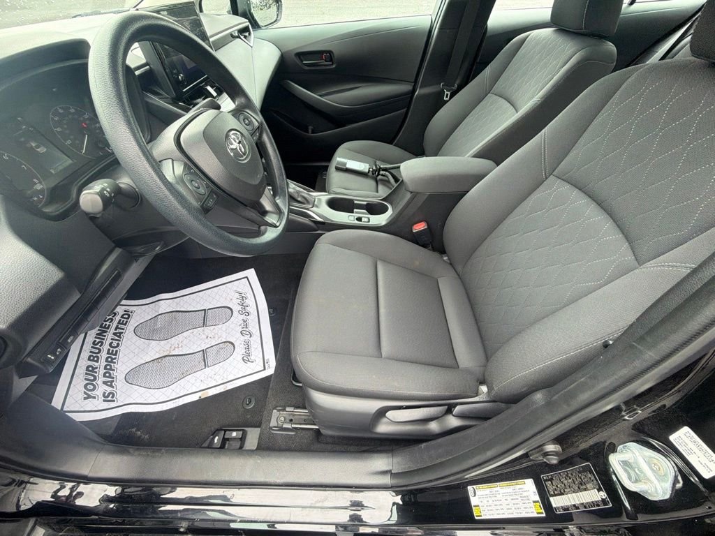 Used 2023 Midnight Black Metallic Toyota LE image 11