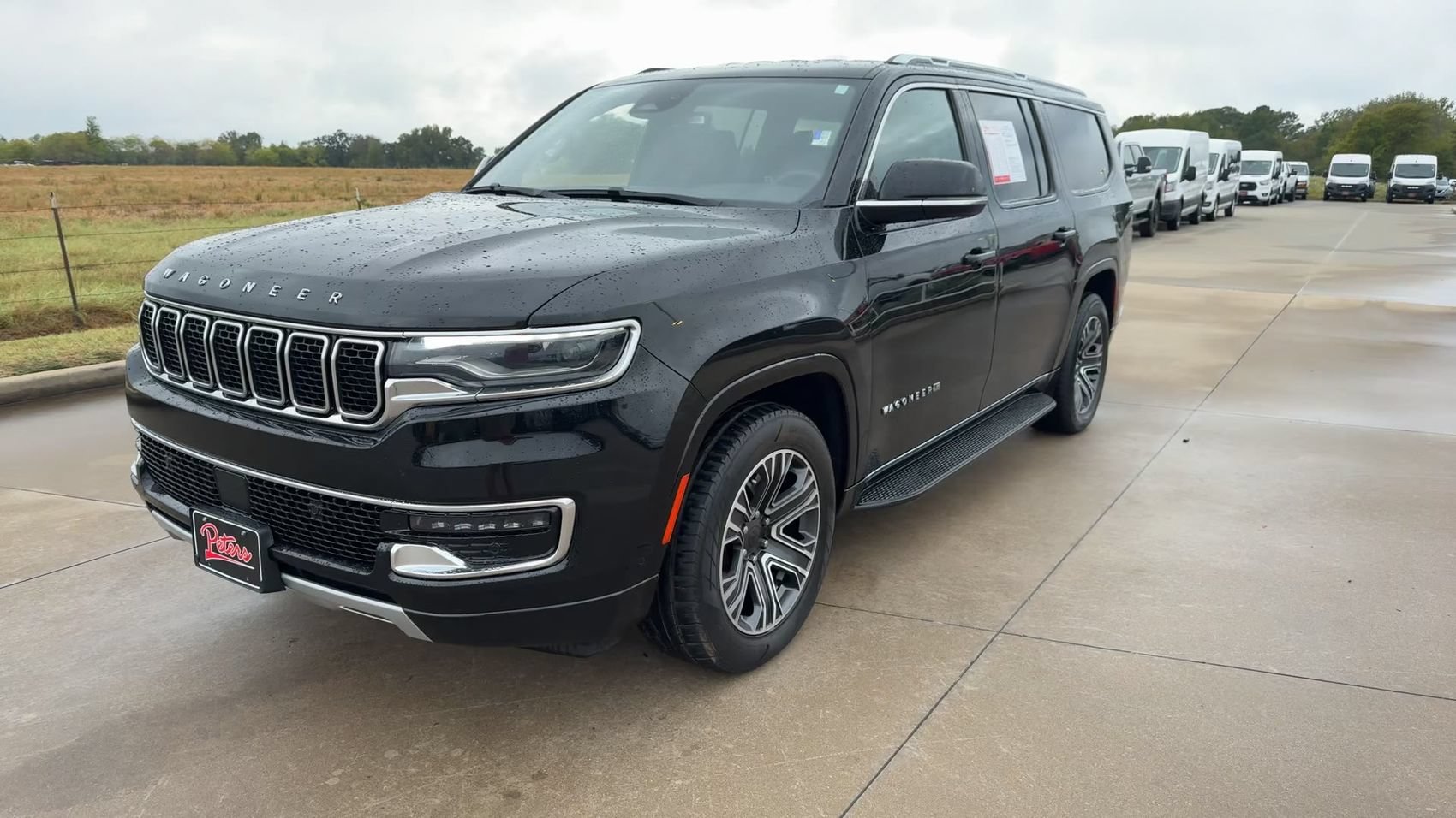 Used 2024 Diamond Black Crystal Pearlcoat Jeep Series II image 5