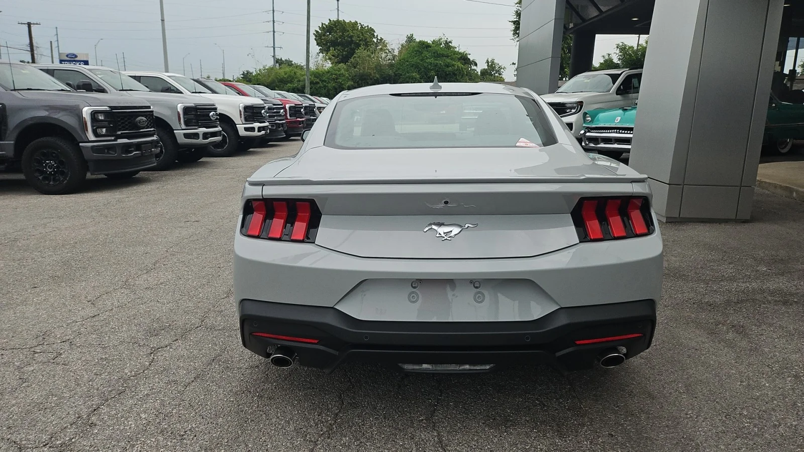 New 2026 Avalanche Gray Ford EcoBoost Premium image 4