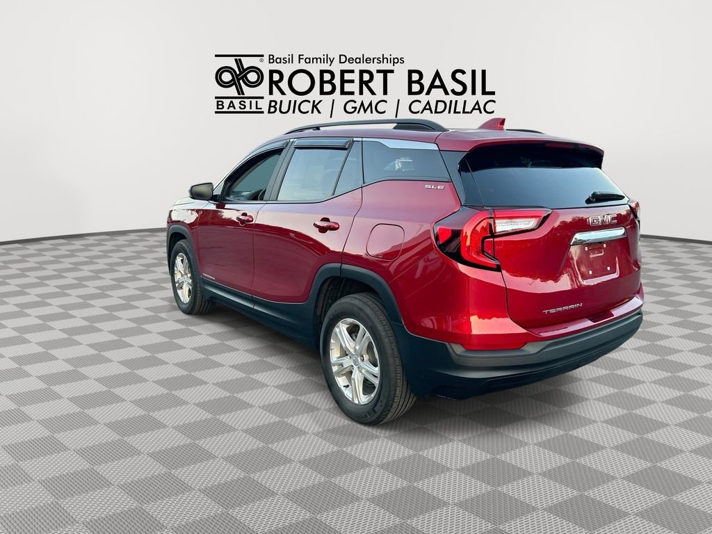 Used 2023 Red GMC SLE image 6