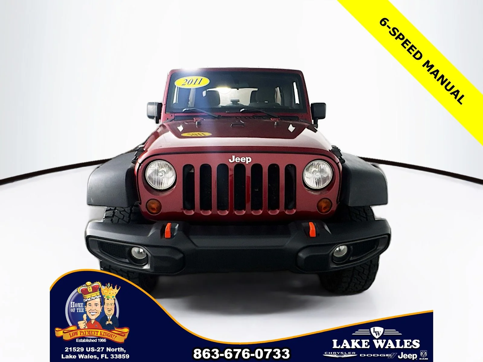 Used 2011 Jeep Wrangler Unlimited Sport with VIN 1J4BA3H1XBL529651 for sale in Lake Wales, FL
