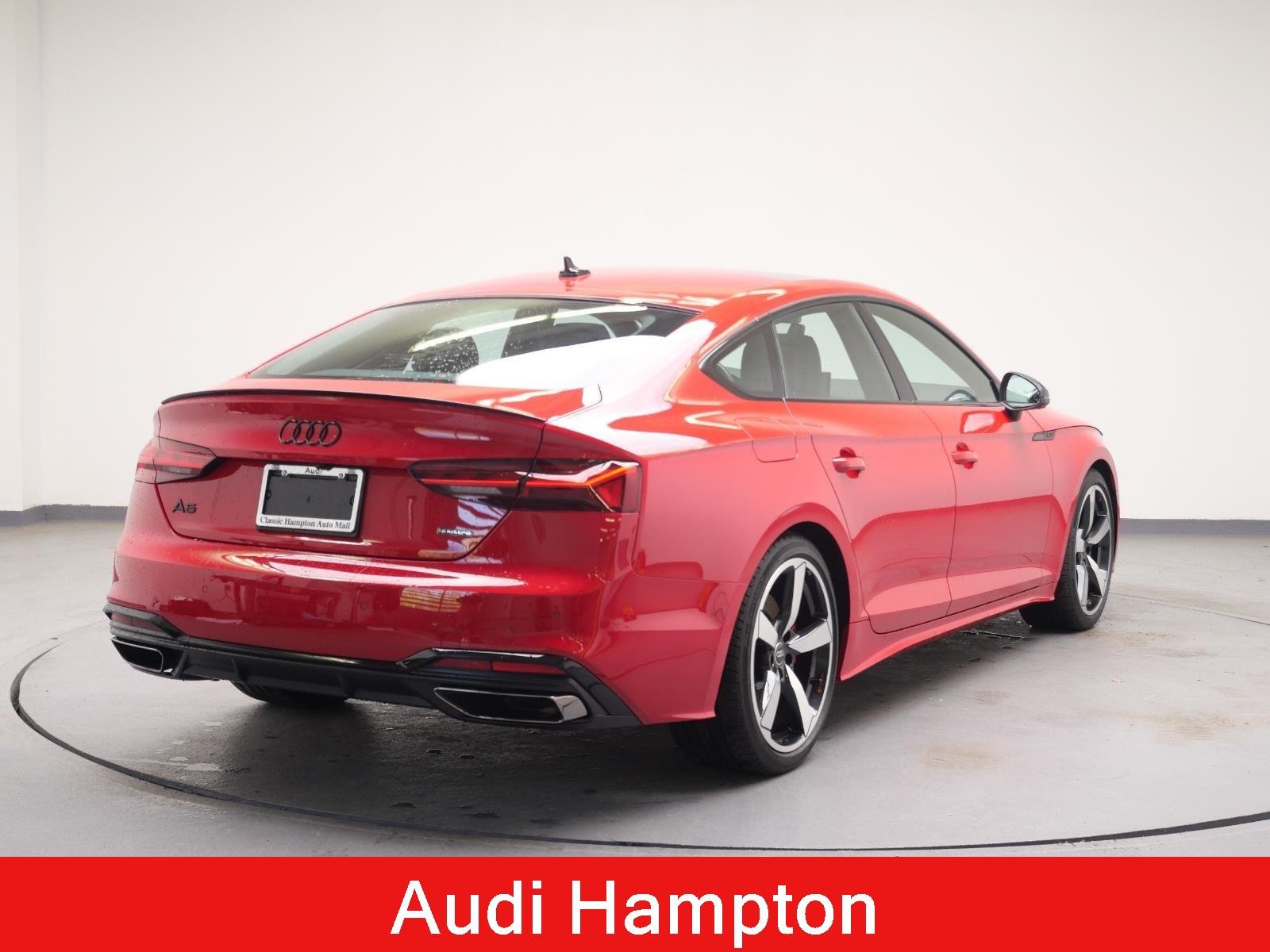 Used 2024 Progressive Red Metallic Audi S line Premium Plus image 9