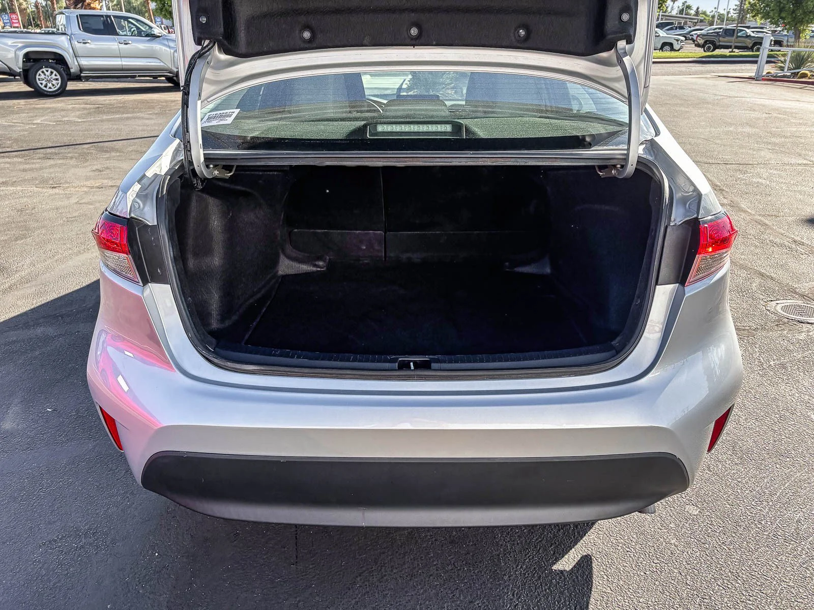 Certified Used 2024 Classic Silver Metallic Toyota LE image 12