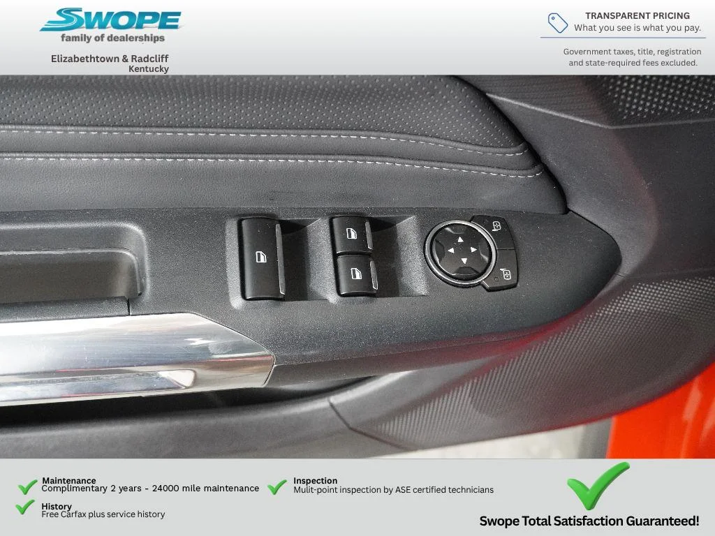 Used 2024 Race Red Ford EcoBoost Premium image 14