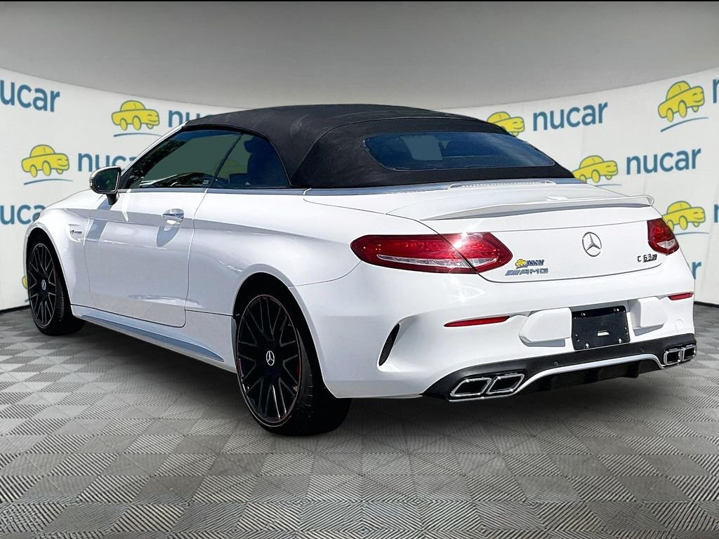 Used 2018 Polar White Mercedes-Benz C 63 S AMG® image 4